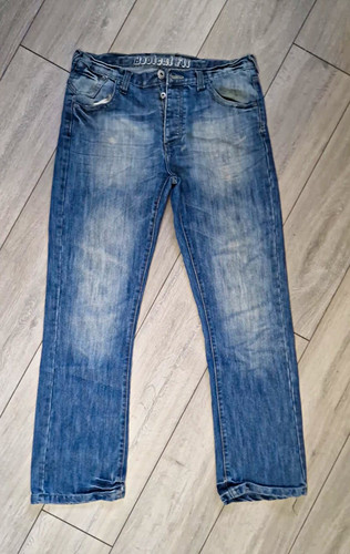 Men straight blue - tu, xl