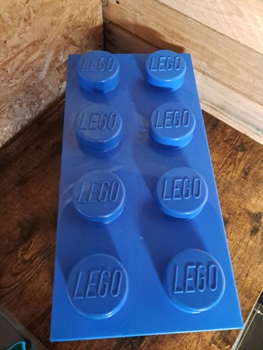 Lego storage box large blue - storage,