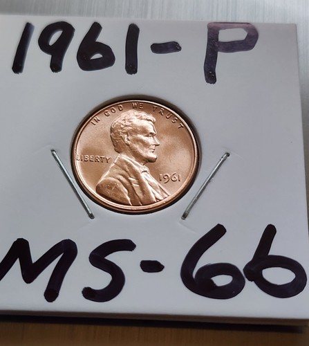 1961 penny - 1961, mint