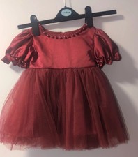 Beautiful Red Baby Girl Dress