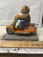HAMILTON COLLECTION SCOOTER BEARS IN THE CITY 0938A VGC