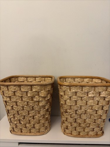 Set wicker woven waste - 2,