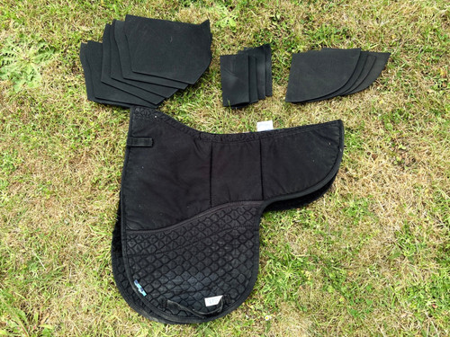 Nuumed black wool pad with - wool, 6