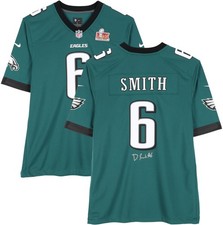 DeVonta Smith Eagles Super Bowl LIX Champ Signed Nike Super Bowl LIX Game Jersey