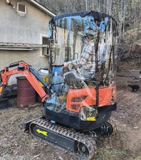 Mini Excavator Digger Rain