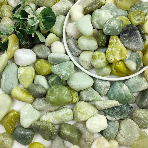 Pebbles for garden - garden,, jade