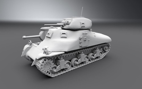 Ww2 grant cast hull - m3,