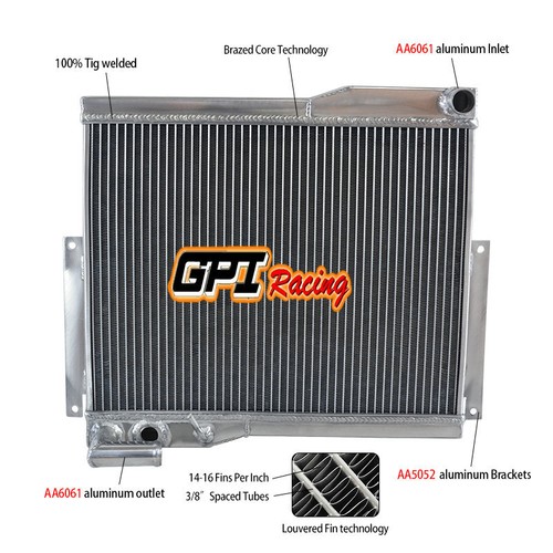 Aluminum alloy radiator - radiator, for