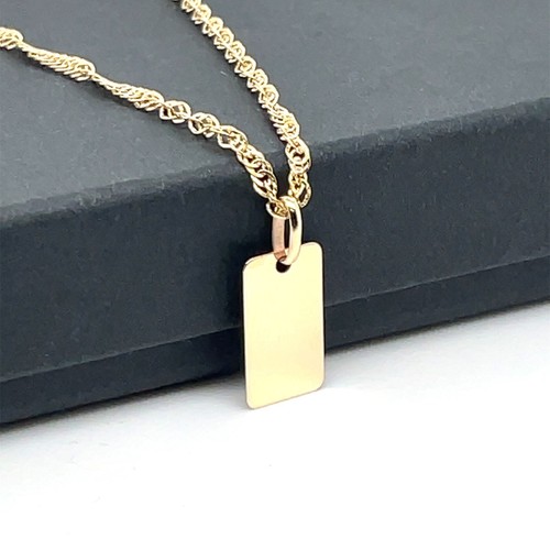 9ct yellow gold plain - yellow,