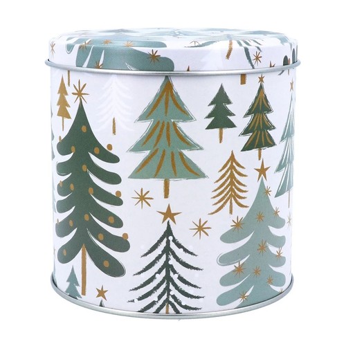 Green trees christmas - christmas, tin
