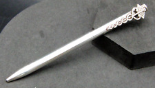 TIFFANY & Co. Caduceus 925 Sterling Silver Pen Stationary Rod of Asclepius P80