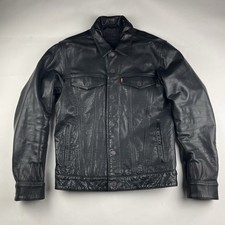 Levi's Buffalo Leather Trucker