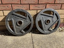 2 x 15kg Maximuscle Olympic Weight Plates