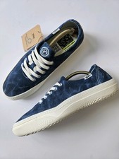 BNWT Vans Circle Vee Ocean Blue/White Sneakers Low-Top Shoes 2023 UK Size 8