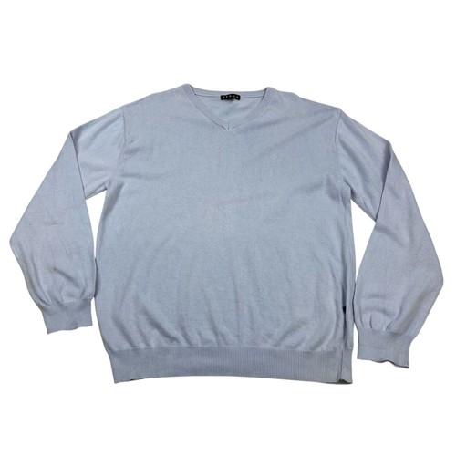 Zenga blue neck jumper xl - v,