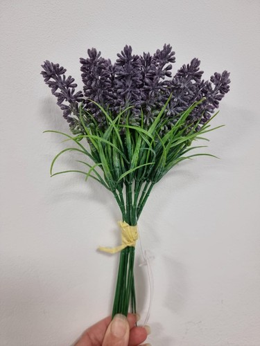 Artificial lavender bunch for