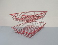 Vintage retro office 2 tier
