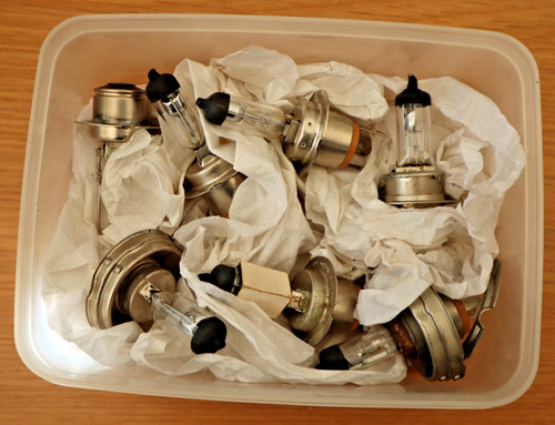 Vintage halogen headlamp - halogen,