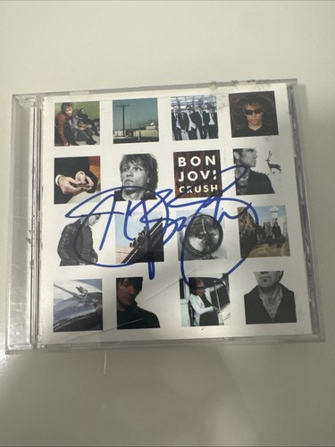 Bon jovi autographed booklet - bon,