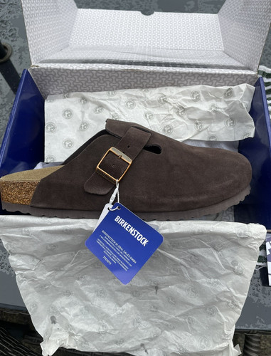 Birkenstock boston clogs dark - clogs,