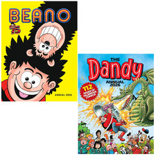 Beano and Dandy 2026 Annuals 2 x Book Set Collection