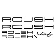 Jack Roush Decal Roush Die Cut