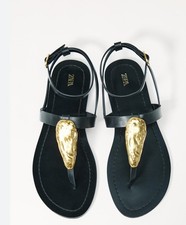 Zara Women's Flat Sandals With