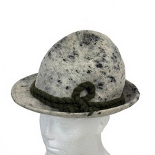 Vintage Grey Wool Felt