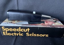 VINTAGE PIFCO SPEEDCUT ELECTRIC SCISSORS COLLECTABLE, working (c1)