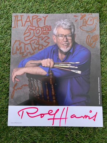 Hand signed rolf harris - signed,