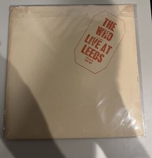THE WHO LIVE AT LEEDS VINYL LP