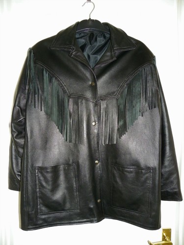Leather western style retro