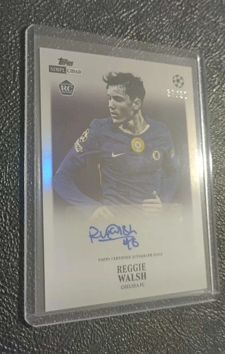 Reggie walsh auto - /50, chelsea