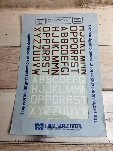 Microscale decals 52 raf - microscale,