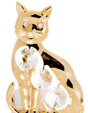 CAT SUN CATCHER~24K GOLD