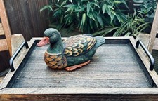 Hand Painted Ceramic Mallard
