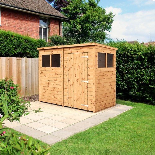 Empire pent garden - pent, wooden