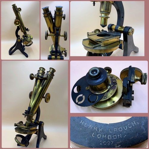 Henry crouch microscope - crouch,