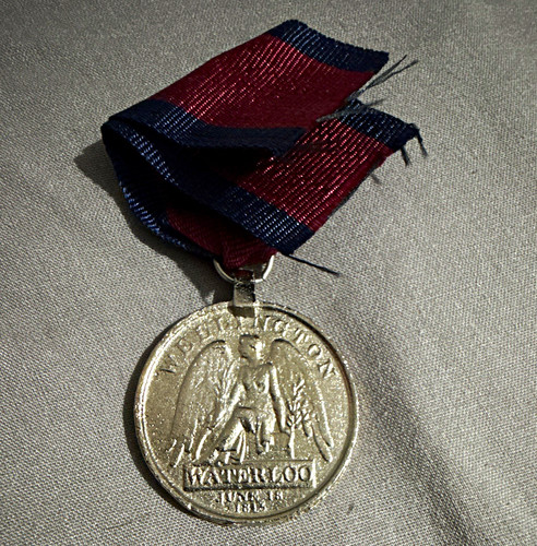 British waterloo medal 1815 - british,