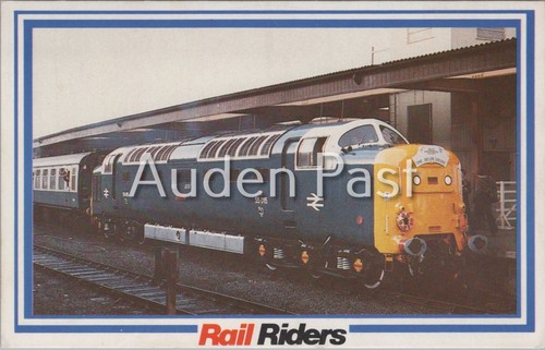 Deltic 55015 tulyar york rail - deltic,