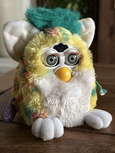 1999 furby baby confetti rare - furby, confetti,