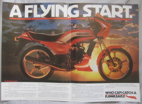 Kawasaki ar125 original - ar125, advert