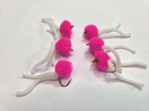 Pink squirmy eggs - squirmy, fly