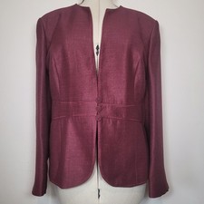 Jacques Vert Red Jacket Long