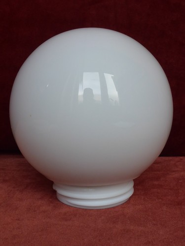 Old round lampshade - old,