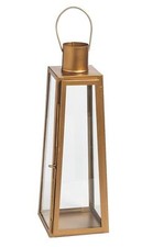 Extra-Tall Gold-Colored Metal