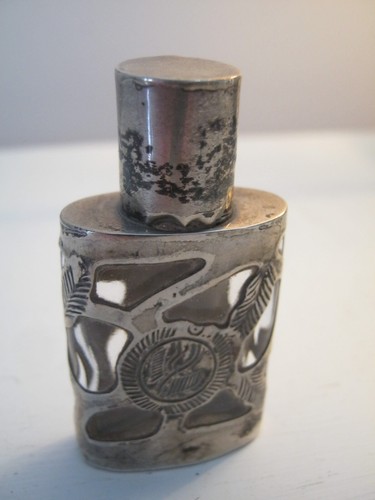 Vintage mexican silver perfume - mexican,
