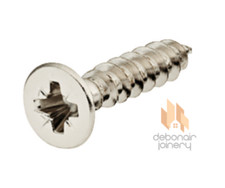 Hospa Hinge Screw 4.0 mm x 15 mm / 17 mm /20 mm Nickel Plated for Cabinet Hinges