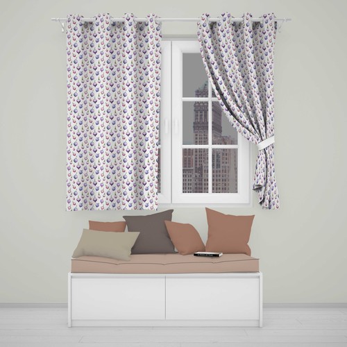 Blackout eyelet curtains - blackout,