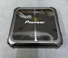 PIONEER CAR AMP 1600W MAX MONO ONE BASS SUBWOOFER CHANNEL GM-D8701 EXDEMO